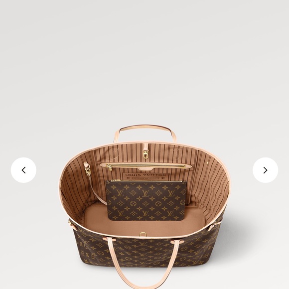 Neverfull GM Beige Monogram Louis Vuitton - Picture 6 of 11
